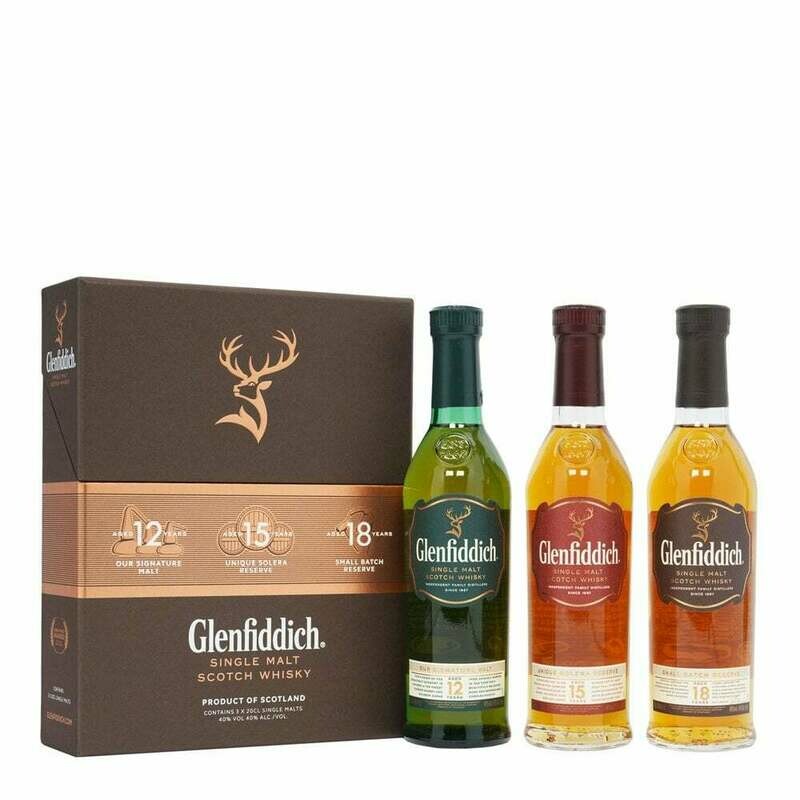 Glenfiddich Collection Set - 12 -15 -18 years