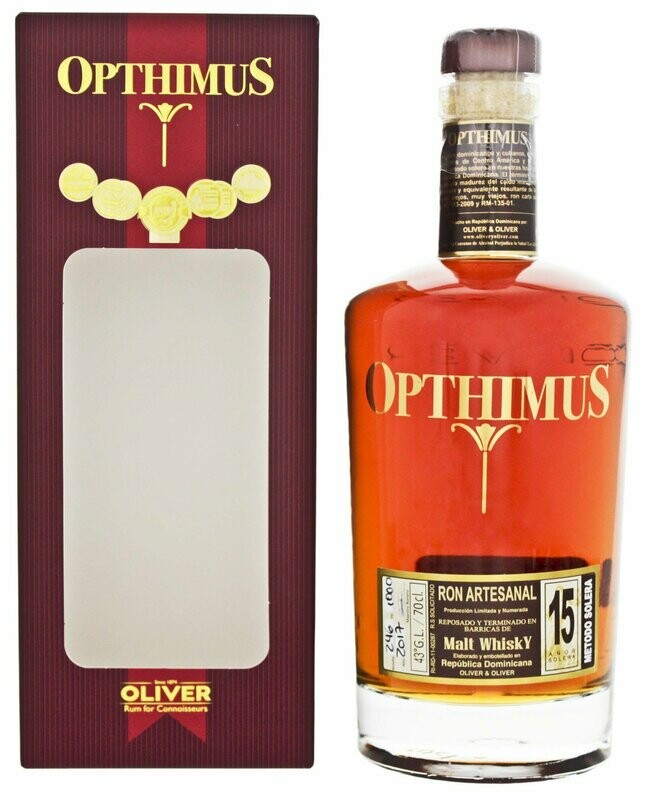 Opthimus 15 years - Malt Whisky Finish - 43%
