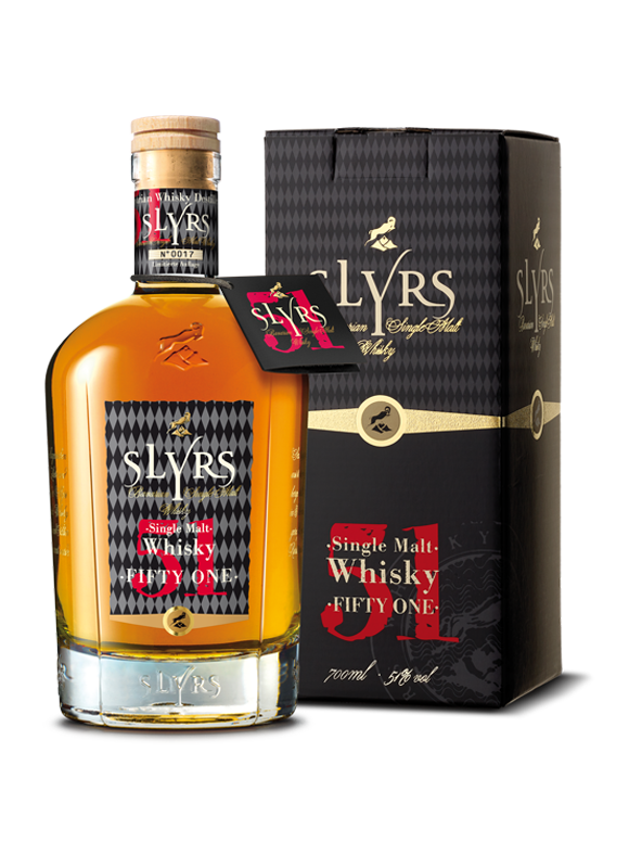 Slyrs Fifty-One single malt - 46% Slyrs Fifty-One single malt - 46%