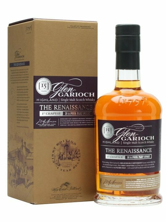 Glen Garioch Renaissance 15 years - Chapter 1 - 51.9% Glen Garioch Renaissance 15 years - Chapter 1 - 51.9%