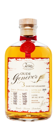 Zuidam Oude genever - 3 year - 38%