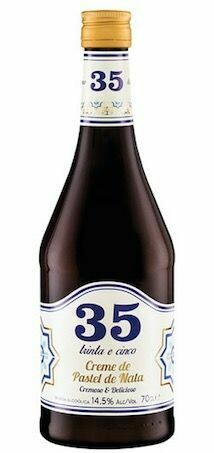 Licor 35 Creme Pastel de Nata - 14,5% Licor 35 Creme Pastel de Nata - 14,5%