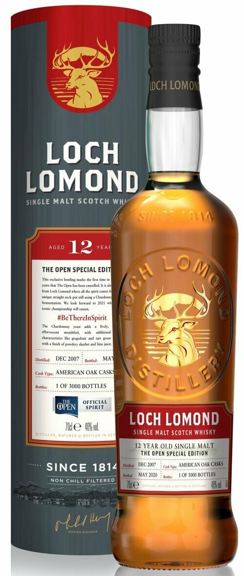 Loch Lomond 12 Year Old The Open Special Edition 2020 - Loch Lomond 12 Year Old The Open Special Edition 2020 -