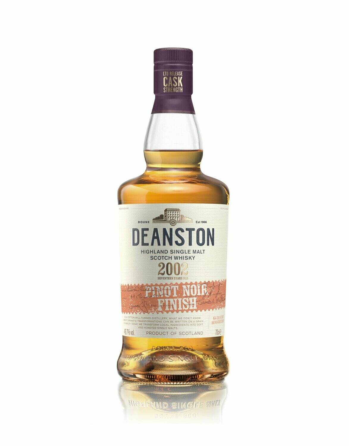 Deanston 17y - Pinot Noir cask finish - 2002 - 50% Deanston 17y - Pinot Noir cask finish - 2002 - 50%