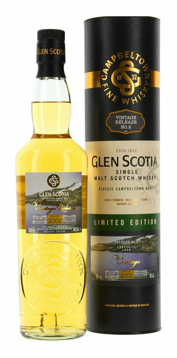 Glen Scotia Crosshill Loch - 17 years - 46% Glen Scotia Crosshill Loch - 17 years - 46%