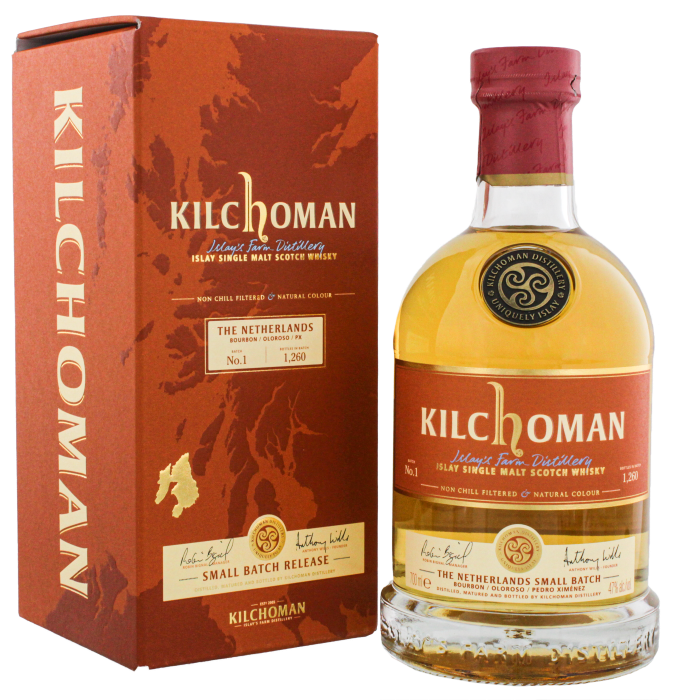 Kilchoman Small Batch Release - No. 1 - The Netherlands - 47% Kilchoman Small Batch Release - No. 1 - The Netherlands - 47%