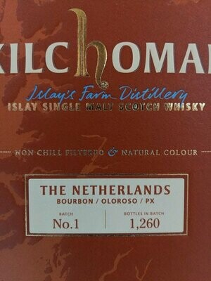 Kilchoman Small Batch Release - No. 1 - The Netherlands - 47%