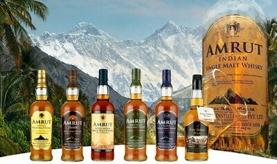 Amrut Indian Peated cask strength single malt - 62,8%