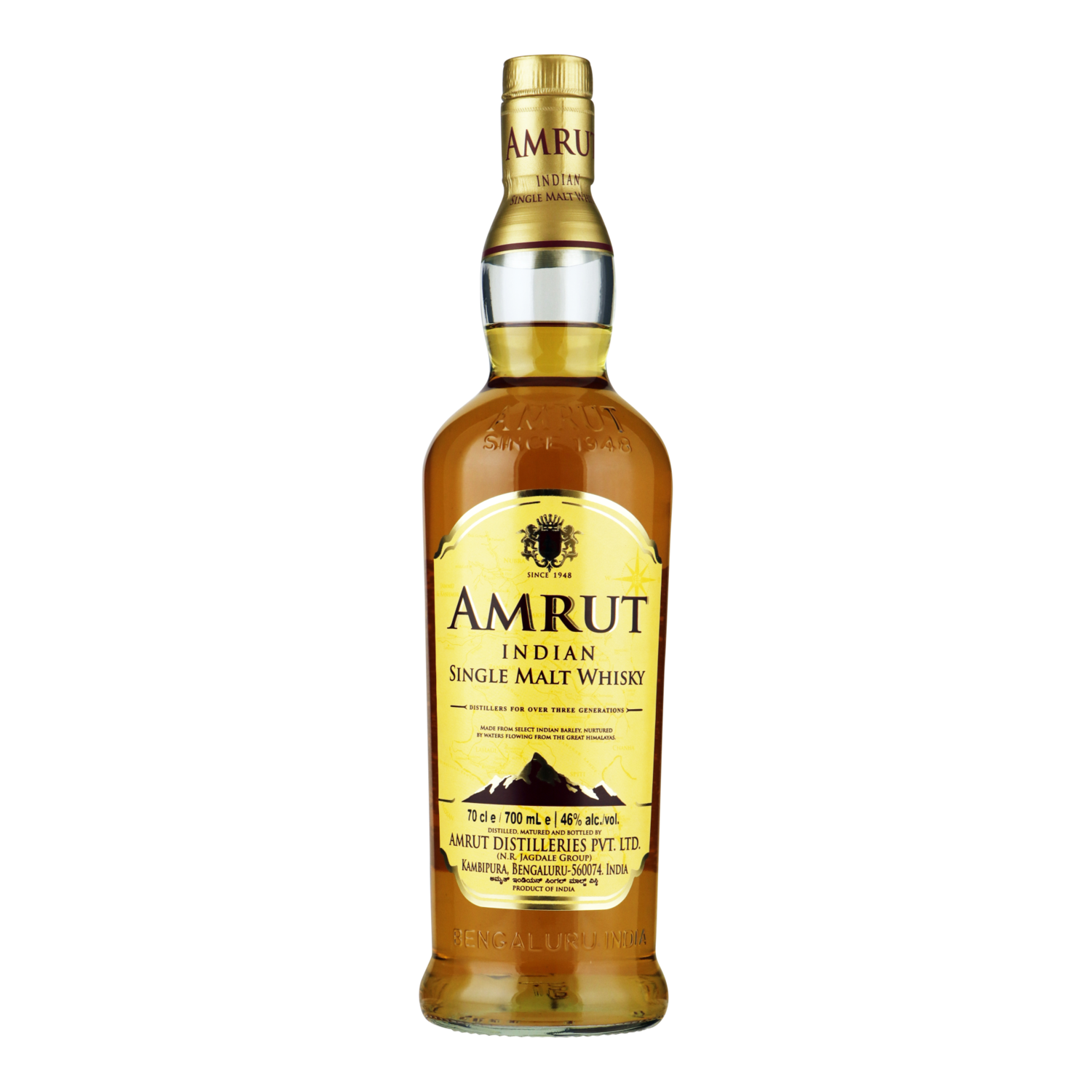Amrut Indian Single Malt - 46% Amrut Indian Single Malt - 46%