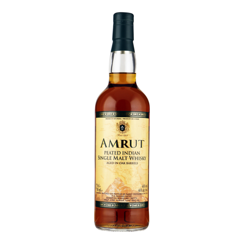 Amrut Indian Peated Single Malt - 46%