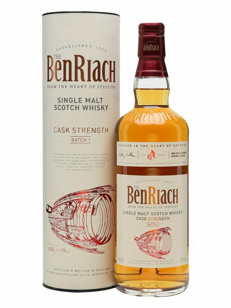 BenRiach Cask Strenght Batch 1 - 57,2% BenRiach Cask Strenght Batch 1 - 57,2%