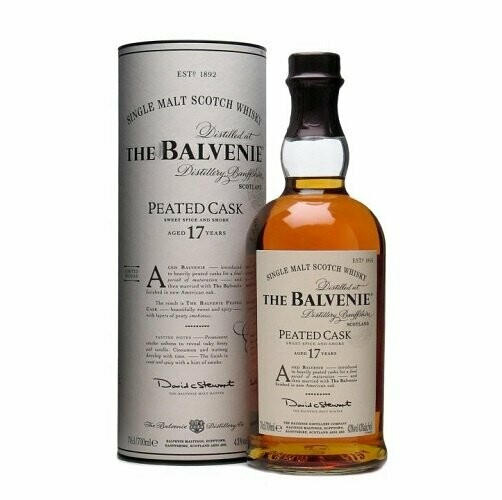 Balvenie 17 years Peated Cask - 43% Balvenie 17 years Peated Cask - 43%