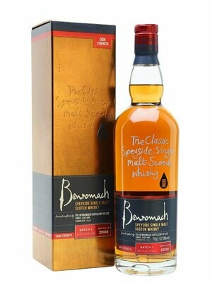 Benromach Cask Strenght - 2008 -Batch 1 - 57,9%