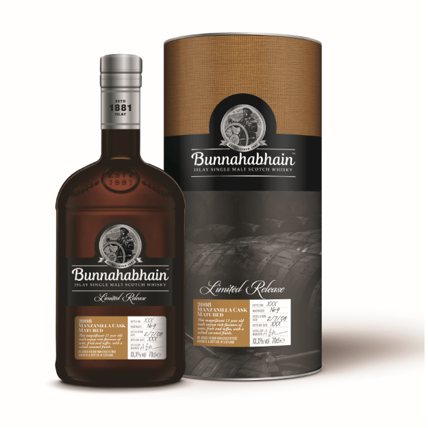 Bunnahabhain 2008 - Manzanilla cask finish limited release - 52,3%