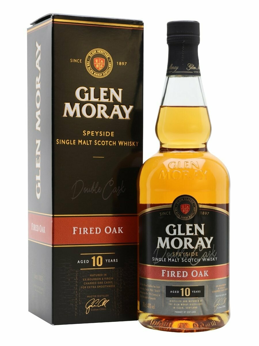 Glen Moray Fired Oak - 10 years - 40% Glen Moray Fired Oak - 10 years - 40%