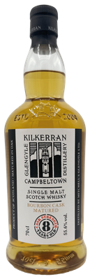 Kilkerran 8 years Bourbon Cask - Cask Strenght - 55.6% - Zonder koker