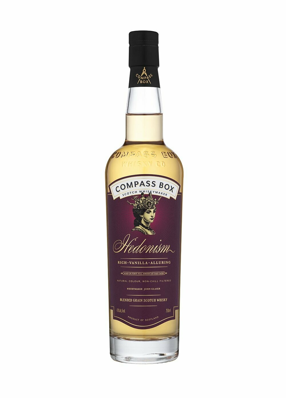 Compass Box Hedonism - 2018 - Limited Annual Release - 43% Compass Box Hedonism - 2018 - Limited Annual Release - 43%