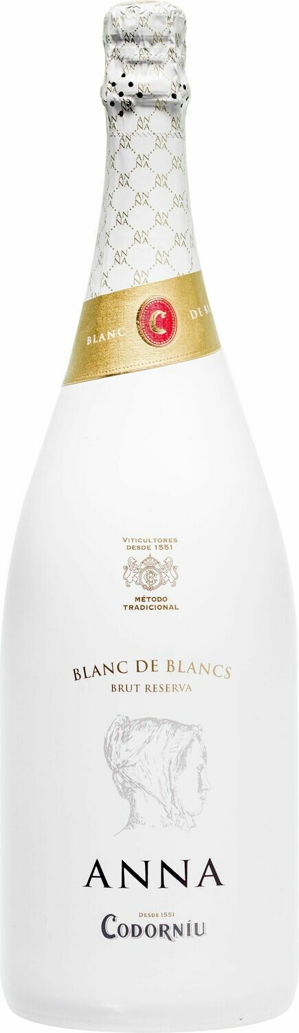 Anna de Codorníu Blanc de Blancs- cadeau-doos met 2 glazen
