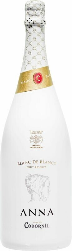 Anna de Codorníu Blanc de Blancs- cadeau-doos met 2 glazen