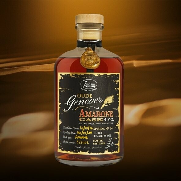 Zuidam Oude Genever- Amarone cask - 4 years - Special No. 24 Zuidam Oude Genever- Amarone cask - 4 years - Special No. 24