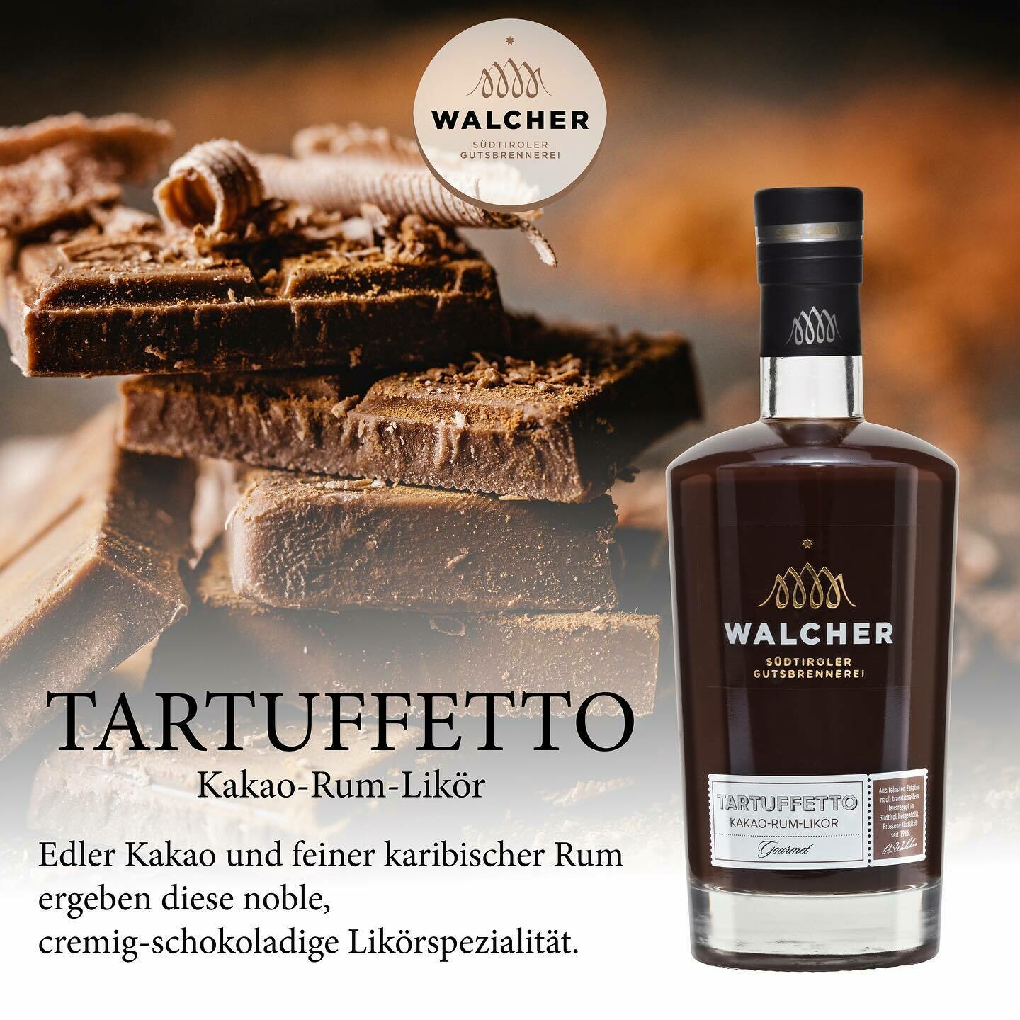 Tartuffetto van Walcher - 70cl. Tartuffetto van Walcher - 70cl.