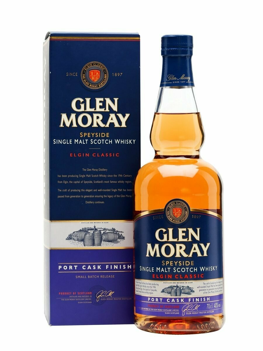 Glen Moray Port Cask - 40% Glen Moray Port Cask - 40%