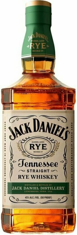 Jack Daniel's Rye - 45% Jack Daniel's Rye - 45%