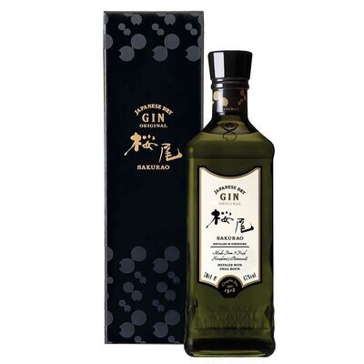Sakurao Japanse Gin - 47%