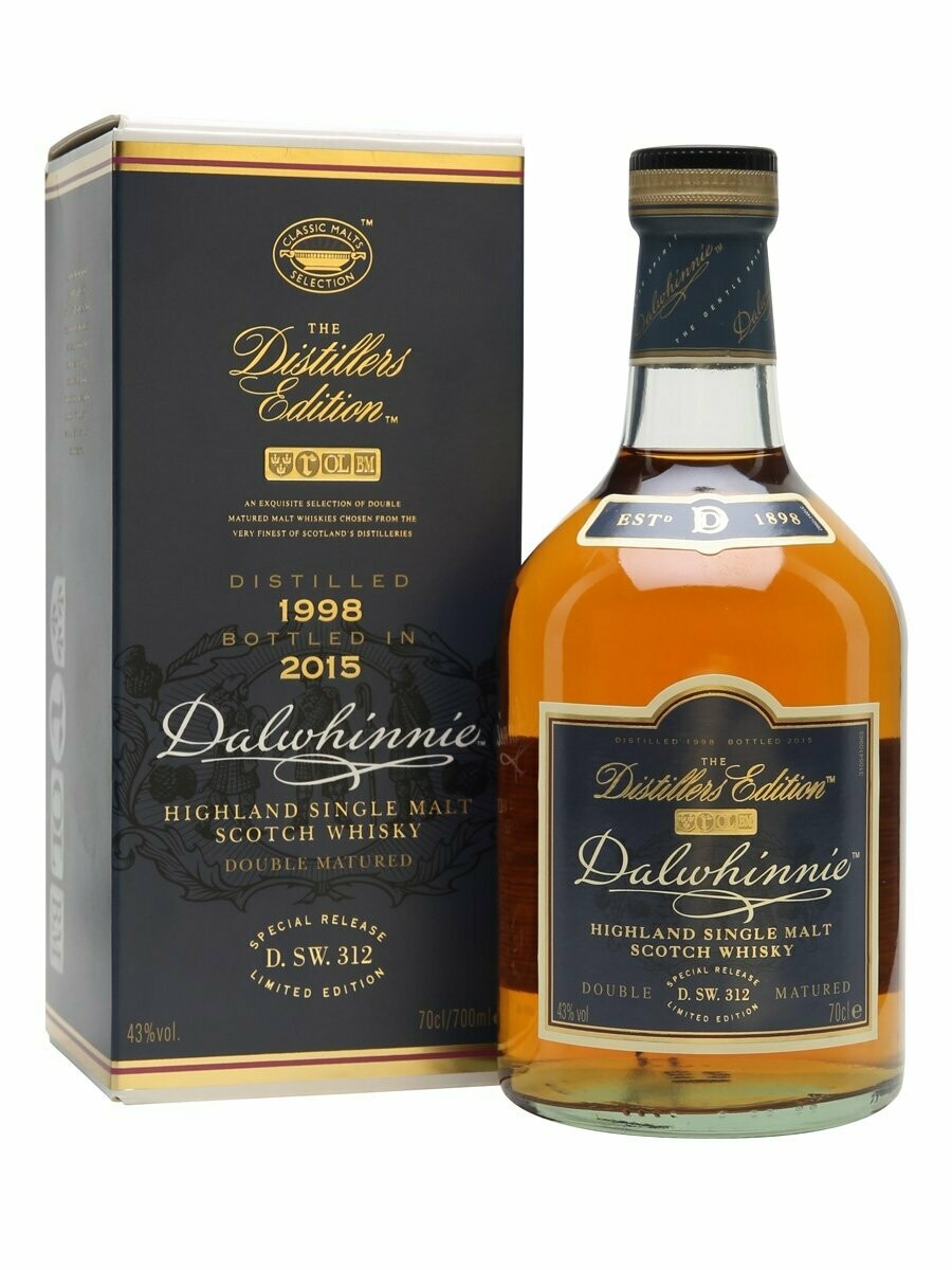 Dalwhinnie Distillers Edition 16 years - 1998/2015 - 43% Dalwhinnie Distillers Edition 16 years - 1998/2015 - 43%