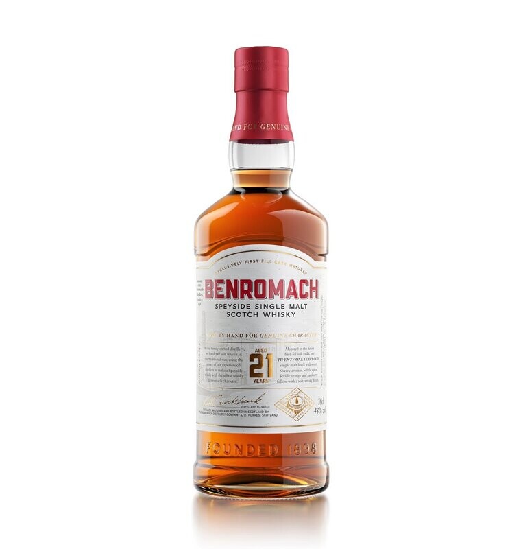 Benromach 21 years - 43%