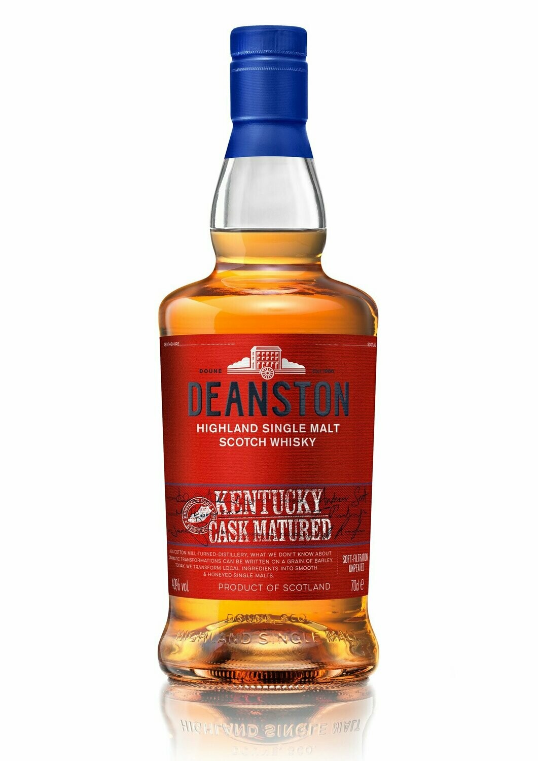 Deanston Kentucky cask matured - 40% Deanston Kentucky cask matured - 40%