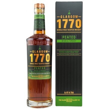 Glasgow 1770 - Peated Single Malt - 46% Glasgow 1770 - Peated Single Malt - 46%