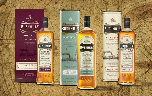 Bushmills The Steamship collection Bourbon Cask - 40% Bushmills The Steamship collection Bourbon Cask - 40%