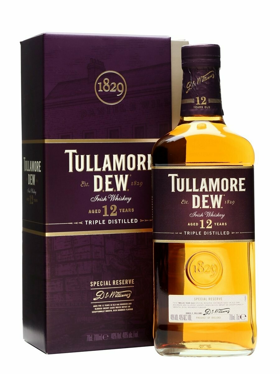 Tullamore Dew 12 years - 40% Tullamore Dew 12 years - 40%