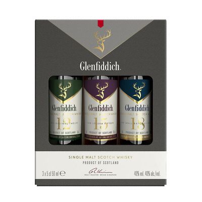 Glenfiddich mini set - 12 - 15 - 18 years old