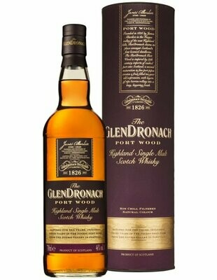 GlenDronach Port Wood - 10 years - 46%