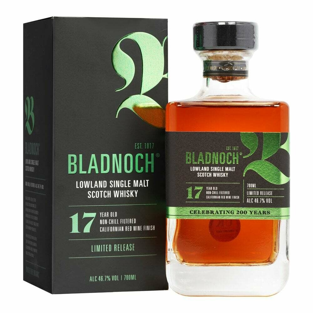 Bladnoch 17 years - Red Wine Cask - 46.7% Bladnoch 17 years - Red Wine Cask - 46.7%