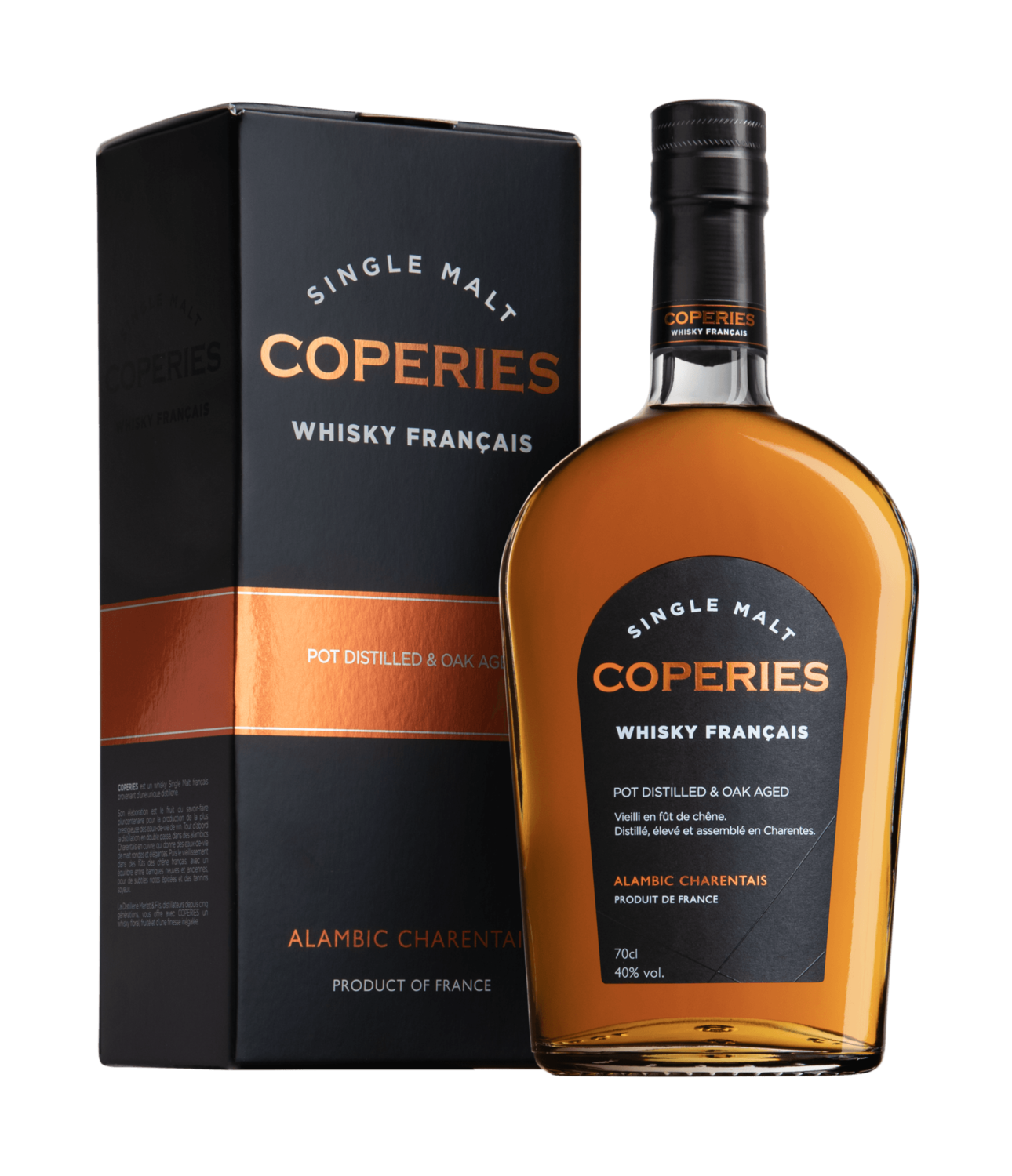 Coperies by Merlet French Single Malt - 40% Coperies by Merlet French Single Malt - 40%