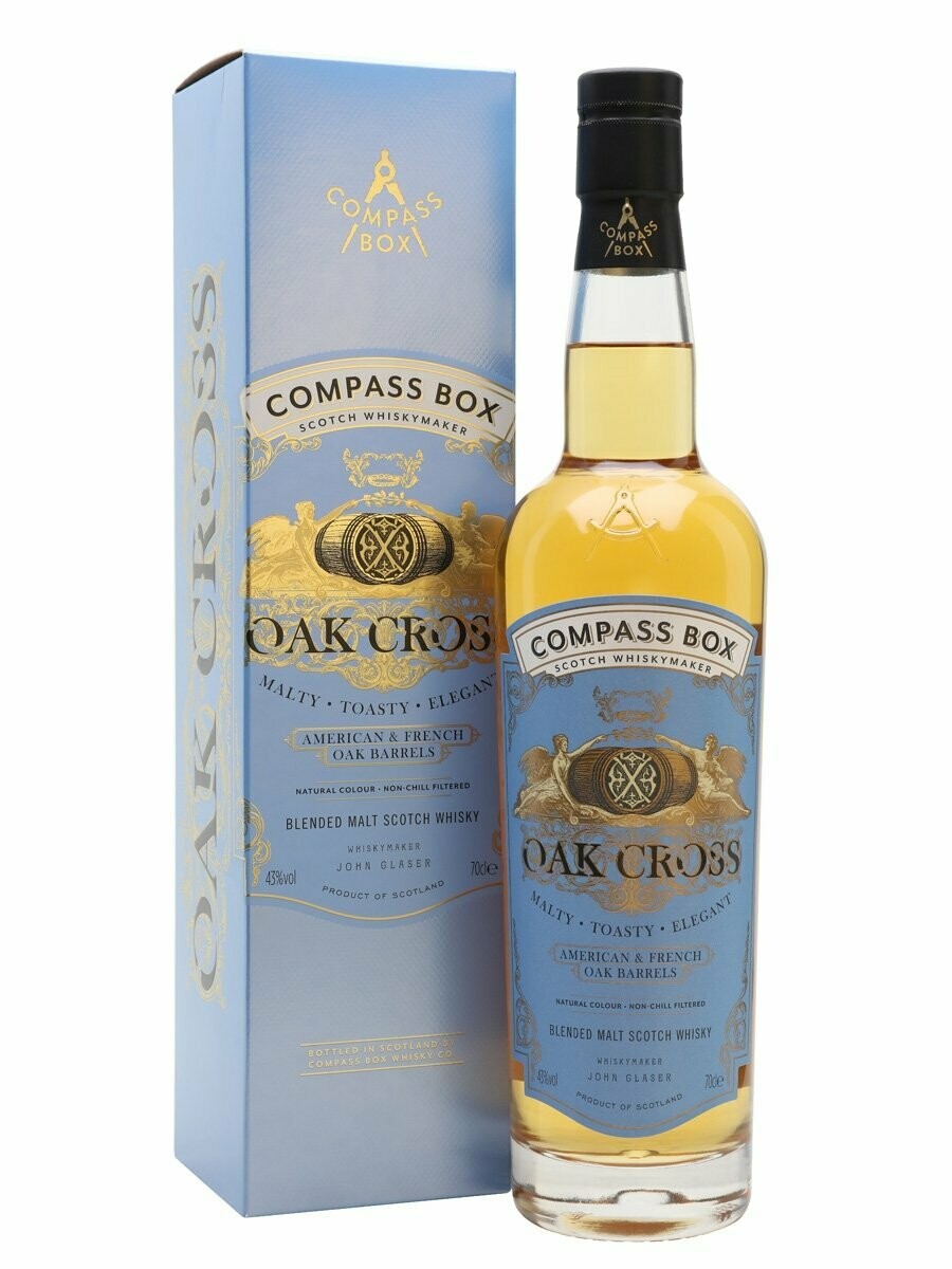 The Compass Box Oak Cross - 43% The Compass Box Oak Cross - 43%