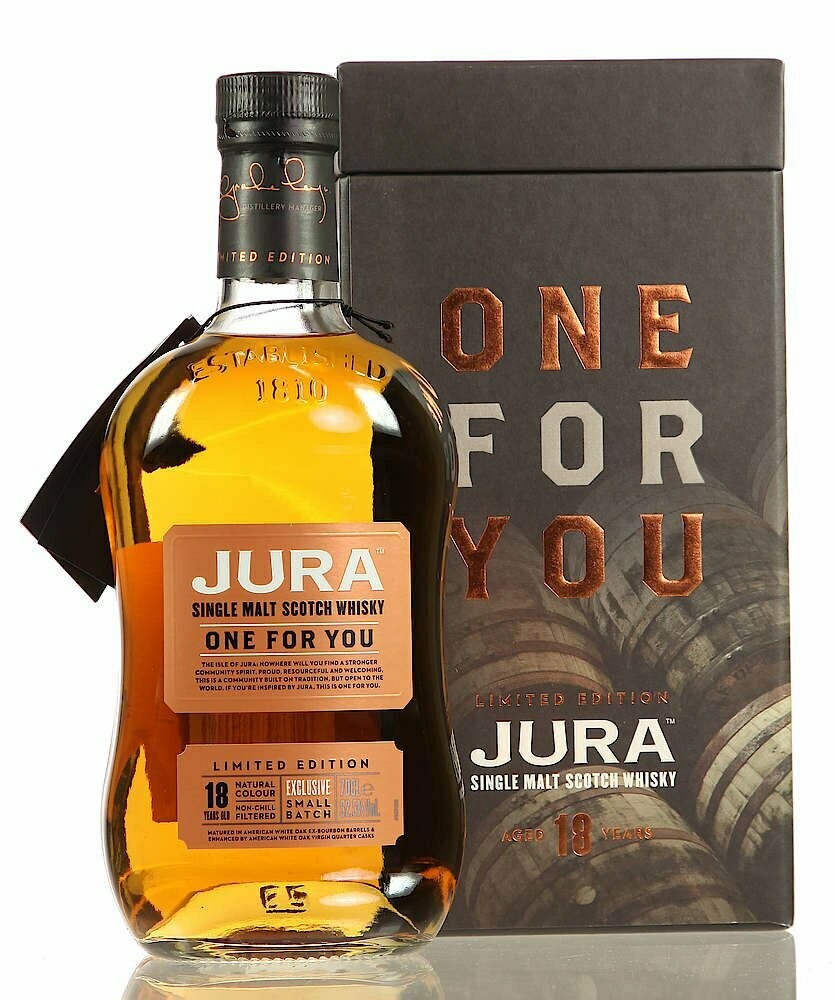 Jura 18 years - One For You - 52.2% Jura 18 years - One For You - 52.2%
