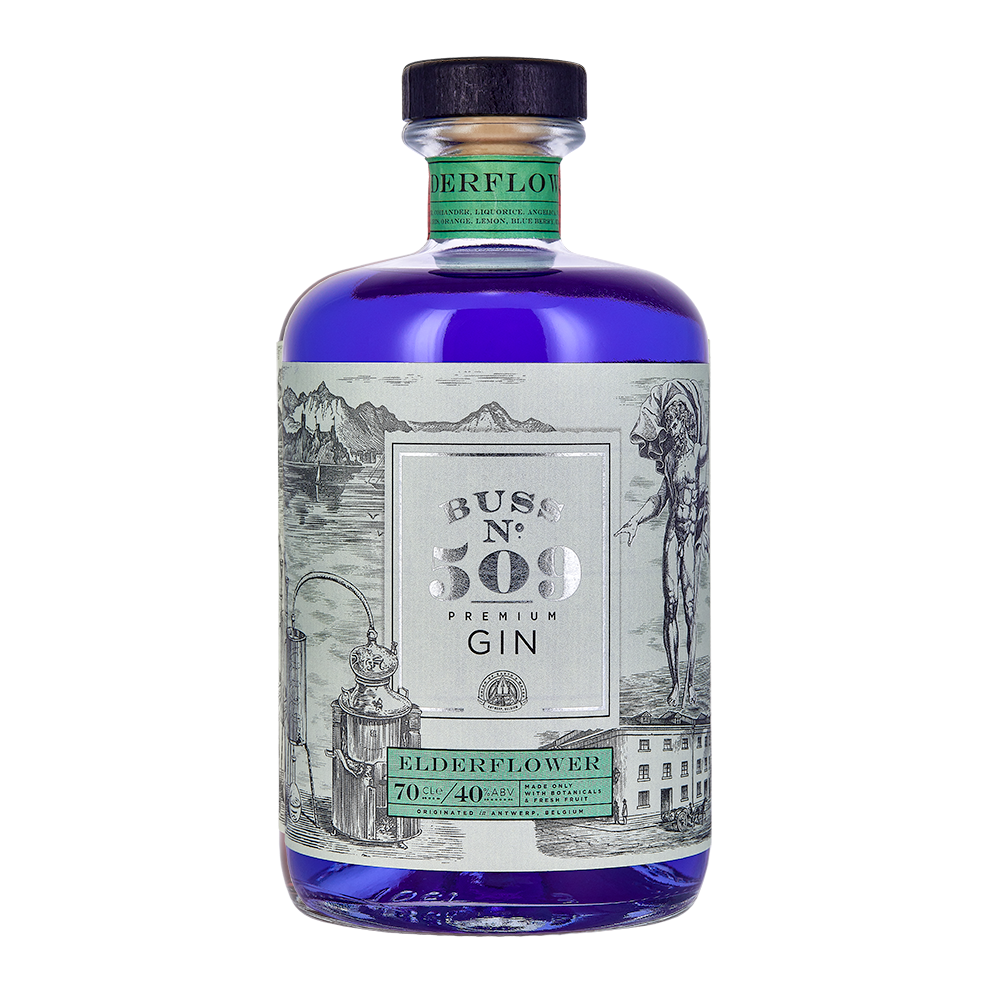 Buss n°509 Elderflower Gin - 40%
