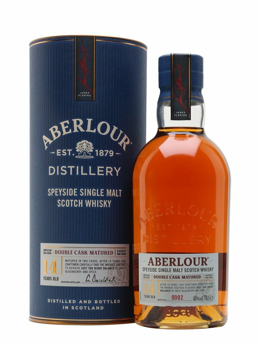 Aberlour 14 years Doule Cask Matured - 40% Aberlour 14 years Doule Cask Matured - 40%
