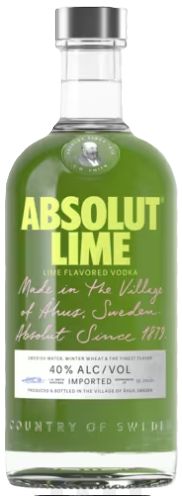 Absolut Lime vodka - 40% Absolut Lime vodka - 40%