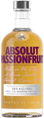 Absolut Passionfruit vodka