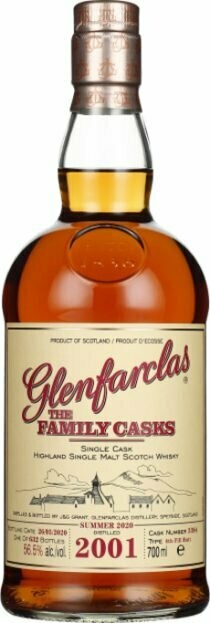 Glenfarclas 2001 Family Cask 3384 - 56.5% Glenfarclas 2001 Family Cask 3384 - 56.5%
