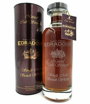 Edradour 12 years - Natural Cask Strenght Ibisco decanter - 2008 - Cask 384 - 57.8%
