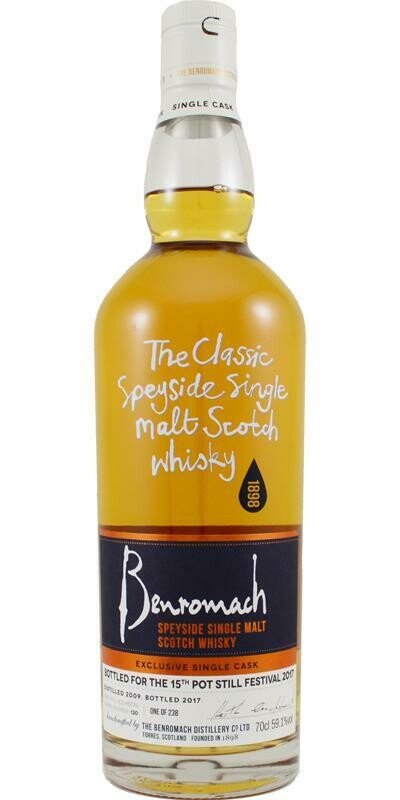 Benromach Pot Still Festival 2017 - 59.1% Benromach Pot Still Festival 2017 - 59.1%