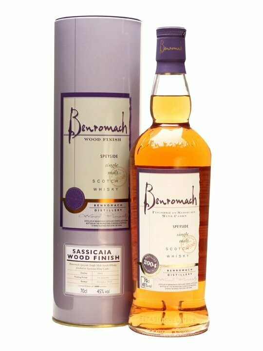 Benromach Sassicaia wood finish - 45% Benromach Sassicaia wood finish - 45%