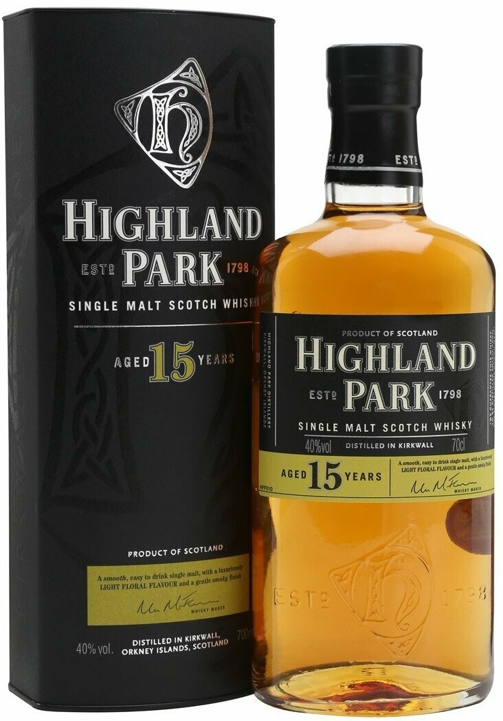 Highland Park 15 Years - 40% Highland Park 15 Years - 40%