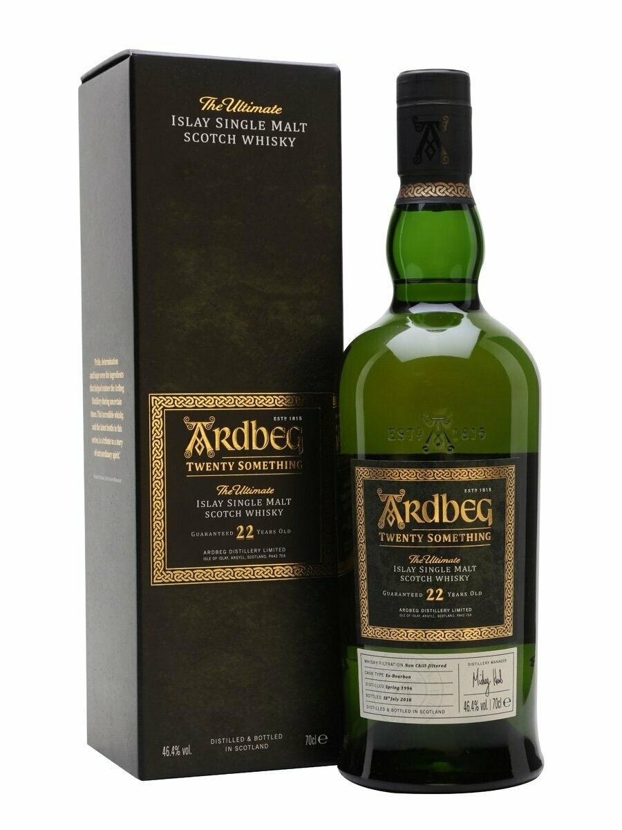 Ardbeg Twenty Something 22 years - 46.4% Ardbeg Twenty Something 22 years - 46.4%